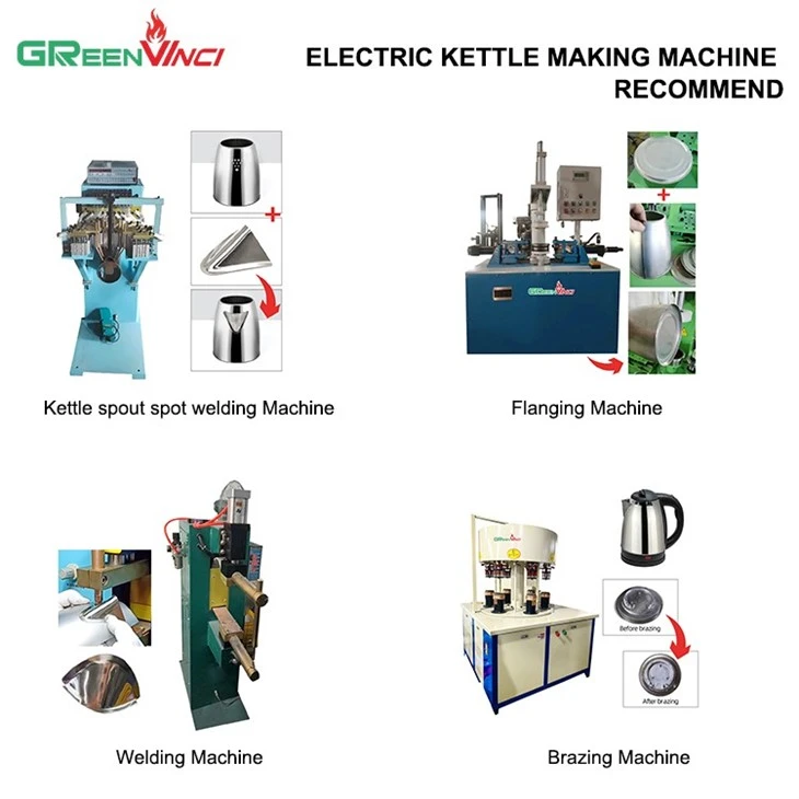 Customized 1.8L Electric Kettle Spare Parts